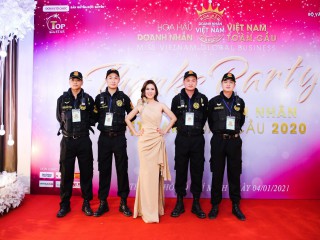 Người đẹp Truyền thông Nguyễn Thị Hoa khoe sắc tại đêm Thanks Party Hoa hậu Doanh nhân Việt nam Toàn cầu 2020