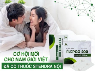Flepgo - Cơ hội mới cho Nam giới Việt: đã có thuốc Stendra Nội