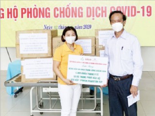 Dược phẩm Aikya Pharma, Mebiphar tiếp tục hỗ trợ vật tư y tế chống dịch tại Quảng Nam