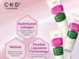 CKD Retino Collagen - Dòng sản phẩm chống lão hóa tốt nhất thị trường