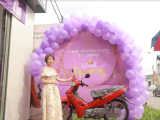 “Bốc thăm trúng thưởng xe máy” - Chương trình đặc biệt trong khai trương Cerabe Spa cơ sở 11 tại Bắc Giang 