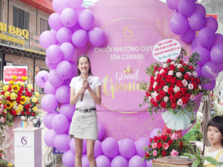 Tưng bừng khai trương Cerabe Spa cơ sở 50 tại Bắc Giang