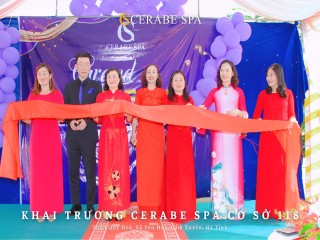 Khai trương Spa Cerabe cơ sở 118 tại Cẩm Xuyên – Hà Tĩnh
