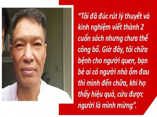 Cựu cục phó cảnh sát Dương Tự Trọng sau khi ra tù chữa bệnh cứu người