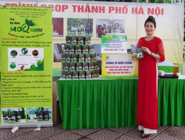 Trịnh Kim Thư – TGĐ công ty CP MD Queens, chia sẻ về sản phẩm đạt tiêu chuẩn OCOP 4 sao
